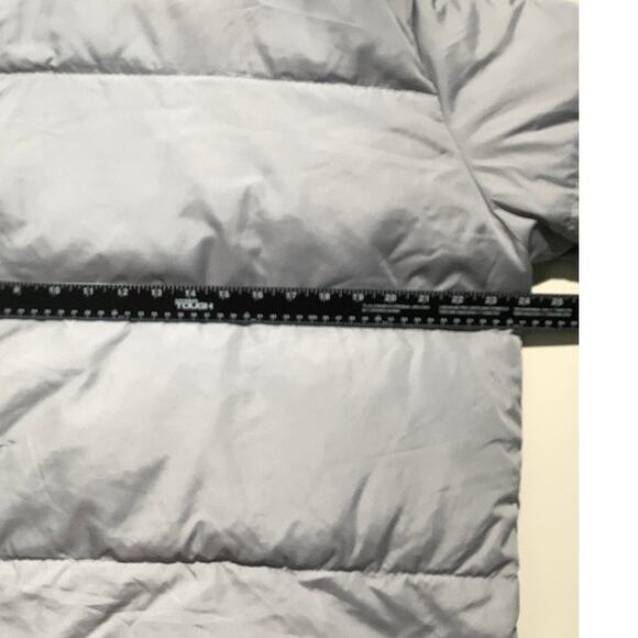 Abercrombie & Fitch Men’s Gray Puffer Jacket Large – Down Fill, Warm, Hooded - Picture 5 of 8